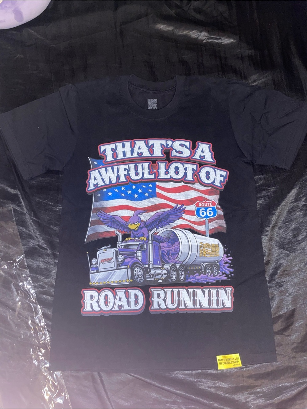 ALOCS Road Runnin' Graphic Tee - Black